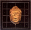 39. Head of Buddha - studded -